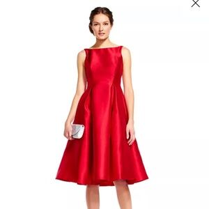 Classic Cocktail, Party, Wedding Red Dress